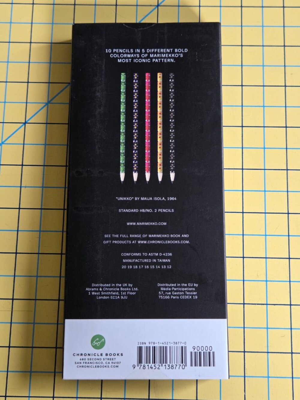 Marimekko Unikko pencils - Picture 2 of 4